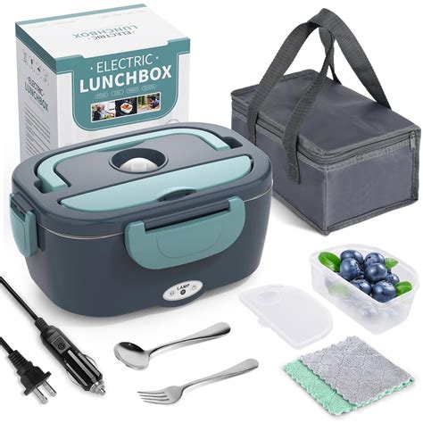 Herrfilk Electric Lunch Box Food Heater, 3 in 1 Ultra Quick Heated 